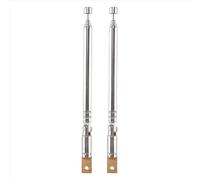 Antenna telescopica da 25,4 cm (10 pollici) a 5 sezioni per radio e TV.