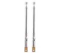 Antenna telescopica da 25,4 cm e 10 pollici a 5 sezioni per radio e TV.