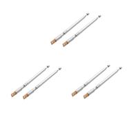 Antenna telescopica da 25,4 cm e 10 pollici a 5 sezioni per radio e TV.