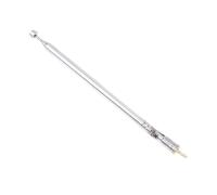 Antenna Telescopica Di Ricambio For TV, Radio, DAB, AM, FM, Universale, Pieghevole, Lunghezza 165 Mm E Aperta 645, 6120-6 Sezioni Copertura più ampia(Head tilt 360connect)