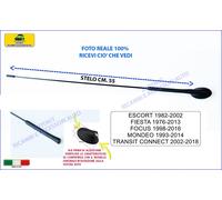 Antenna Tetto auto COMPATIBILE con Fiesta dal 1976 2013 autoradio stereo radio