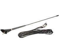 Lampa Antenna da tetto auto C40221 40 cm universale AM/FM Ø 7 mm nera per VW, Audi, Opel