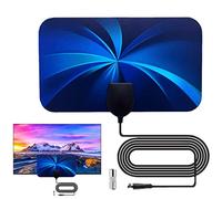 Antenna TV | Antenna TV per interni DVB-T2 Sofisticato chip IC intelligente,Ricevitore del segnale TV Miglioramento del segnale del ripetitore A prova di umidità per la TV Fowybe