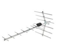 Antenna TV da esterno, SLx 14 elementi Yagi 4G e 5G filtrata compatta per esterni digitale HD TV antenna