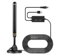 Antenna TV Da Interno For Smart Ed Esterno, Canali Locali, Digitale, HD Con Portata Di Oltre 400 Miglia, Supporta Tutti I Televisori Copertura più ampia