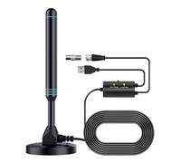 Antenna TV Digitale HD 4K/1080P Con Amplificatore Di Segnale, Interna Ed Esterna Da Oltre 480 Miglia, Base Magnetica For DVB-T2 HDTV Facile Ampia Compatibilità(External Wave Switch)