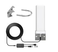 Antenna TV Digitale HD Ad Alte Prestazioni, Amplificatore Di Segnale A Lungo Raggio For Esterni, Canale Gratuito 4K 1080P For ATSC/DVB-T/DMB-T/ISDB-T Facile Ampia Compatibilità