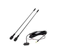 Antenna TV digitale per autoradio AM/FM da 9 pollici con antenna di segnale DVB-T ISDB-T amplificatore