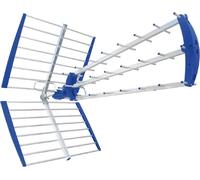 Antenna TV Digitale Terrestre Esterno HD UHF LTE 28 Elementi Alluminio GALAXY