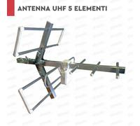 Antenna TV Digitale Terrestre Esterno Mini Antenna DT 5 Elementi UHF LTE