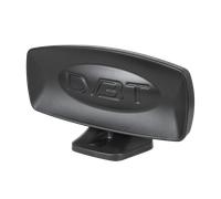 Antenna TV digitale terrestre per interni - nera