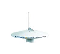 Antenna TV DVB-T2 - GLOMEX - V9125AGCU/DAB20 - TV/DAB/FM - Amplificatore auto - Impermeabile