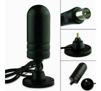 ANTENNA TV ESTERNA PORTATILE 30dB DIGITALE TERRESTRE DVB-T3 AUTO CASA MAGNETICA