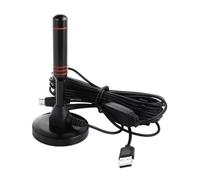 Antenna TV For Interni HD, Esterna Amplificata, 5000 Miglia, Digitale For Ricevitore Con Base Magnetica Copertura più ampia(A)