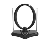 ANTENNA TV INTERNA AMPLIFICATA 30DB RICEZIONE OTTIMALE DIGITALE HD