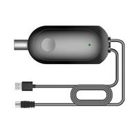 Antenna TV Interna con Base Magnetica - Ricezione Segnale 360°, Supporta 4K HD, Cavo Coassiale da 5 Metri - Antenna Digitale Terrestre per Interni Compatibile con TV HDTV7