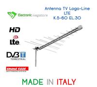 Antenna TV Logo-Line K.5-60 EL.30 FTE HD EmmeEsse DVBT