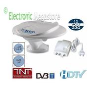 ANTENNA TV OMNIDIREZIONALE AMPLIFICATA PER CAMPER,BARCA,CAMION,CASA. WING11