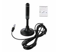 Antenna TV per interni, antenna digitale ad alta definizione per interni, antenna anti-interferenza, ricezione a lungo raggio, comoda antenna di configurazione, migliora la qualità 'immagine per