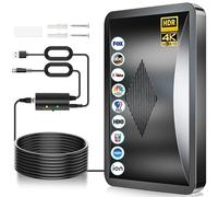 Antenna TV per Smart TV Interni, Antenna TV per canali locali a lungo raggio, antenna digitale per interni HD TV