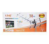 Antenna Tv Uhf Dvb-T Dvb-T2 Digitale Esterno 38 Dbi Linq Wc-237b