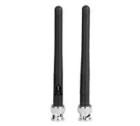 Antenna UHF ABS, Antenna Per Auto, Antenna UHF 2PCS con connettore BNC Nero adatto per ricevitore Sennheiser EW100 EW300 EW500 G3 HM