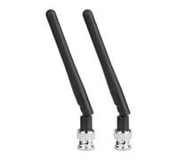 Antenna UHF BNC, confezione da 2 compatibile con Sennheiser EW100/300/500 G3/G4 SKM100, 780-830MHz 3dBi nero