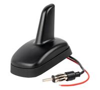 Antenna universale per auto tipo squalo con amplificatore e connettore DIN AMIO-
