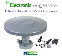 ANTENNA VHF UHF 20dB 230Vca o 12/24Vcc Banda III IV V