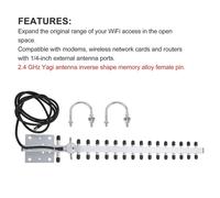Antenna WiFi Long Range 2 4GHz per Router Wireless con Potenziamento Segnale 25d