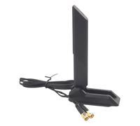 Antenna WiFi Per Computer,Antenne Di Rete Informatica Tri-Banda - Router di Rete Wireless con Base Magnetica e Cavo di Prolunga da 119 cm per Desktop Domestico e Mobile