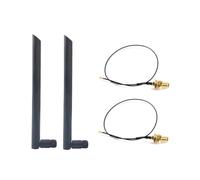 Antenna WiFi wireless a doppia banda 6dbi, cavo RP-SM MHF4, per moduli WIFI/WLAN della scheda wireless AX200 AC9260 NGFF M.2