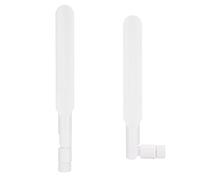 Antenna Wifi Wireless a Doppia Banda Ad Alto Guadagno con Interfaccia SMA per Router - 2,4 G/5g/5,8 G di Antenna Omnidirezionale (WHITE)