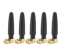 Antenna wireless da 5 pezzi, antenna wireless 2.4GHZ SMA 3DBI WIFI Antenna wireless(L-shaped SMA female)