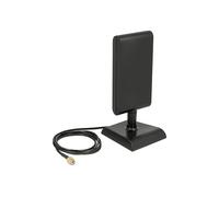 ANTENNE DI RETE DELOCK Antenna WLAN 802.11 ac/a/h/b/g/n RP-SMA-St. +Cavo nero