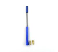 Antenne per auto Antenna universale da tetto per auto da 17 cm, antenna stereo per radio FM/AM in metallo, antenna amplificata per automobile Antenna Auto(Blue)
