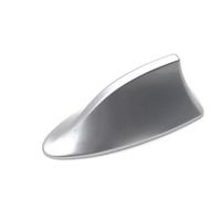 Antenne per auto Base di copertura per antenna a pinna di squalo per auto, ricambio per segnale radio, antenne per tetto, accessori esterni, decorazione e styling Antenna Auto(Silver)