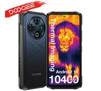 Anteprima mondiale DOOGEE Fire 6 Telefono robusto Display da 6,56 pollici 90 Hz 6 GB RAM 256 GB ROM 50 MP AI Fotocamera principale 10400 mAh/18 W Android 14 6GB 256GB Blue
