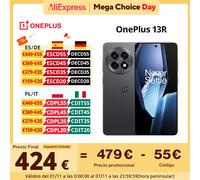 OnePlus 13R 17,2 cm (6.78") Doppia SIM Android 15 5G USB tipo-C 12 GB 256 GB 6000 mAh Nero