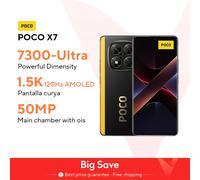 POCO X7 16,9 cm (6.67") Doppia SIM 5G USB tipo-C 12 GB 512 GB 5110 mAh Argento