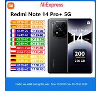 Anteprima mondiale Versione globale Redmi Note 14 Pro+ 5G 14 pro plus Smartphone Snapdragon 7s Gen 3 Fotocamera posteriore da 200 MP