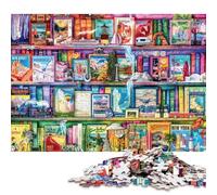Anteprima per Poster Puzzle in Legno Adulto 500 Pezzi Puzzle Decorazione Interna Unica Regalo Per Amore E Amico Per Gioco Familiare Divertimento Gioco Stress Relief 500pcs (52x38cm)