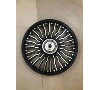 Anteriore & 24 Raggi Lega Ruota Cerchio Paio Per Reale Enfield Classic