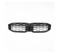 Anteriore Auto Griglia Doppia Per BMW Serie 3 G20 Per LCI 320i 325i 330i 2023 2024 2025 Paraurti anteriore auto Griglia ABS Griglie Car Styling(Half silver)