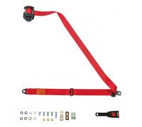 Anteriore Automatico Sedile Cinghia Per Classico Auto 3 Supporto Puntine Rosso