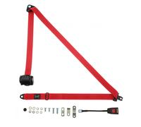Anteriore Automatico Sedile Cinghia Per Ford Cortina Mk4 Estate 1976-1979 Rosso
