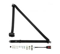 Anteriore Automatico Sedile Cintura per Fiat 850 Berlina 1964-1974 Nero