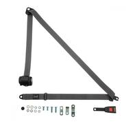 Anteriore Automatico Sedile Cintura per Fiat Brava Hatchback 3dr 1995 Forma Grey