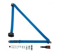 Anteriore Automatico Sedile Cintura per Fiat Brava Hatchback 5dr 1995 Forma Blu