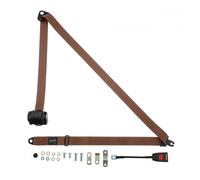 Anteriore Automatico Sedile Cintura per Porsche 356 B Coupe 1959-1961 Beige